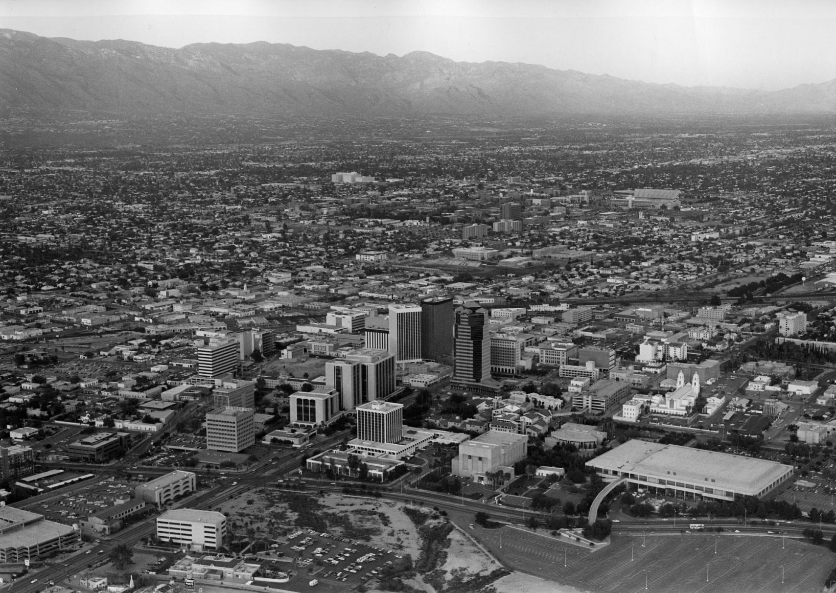 Tucson aerial view